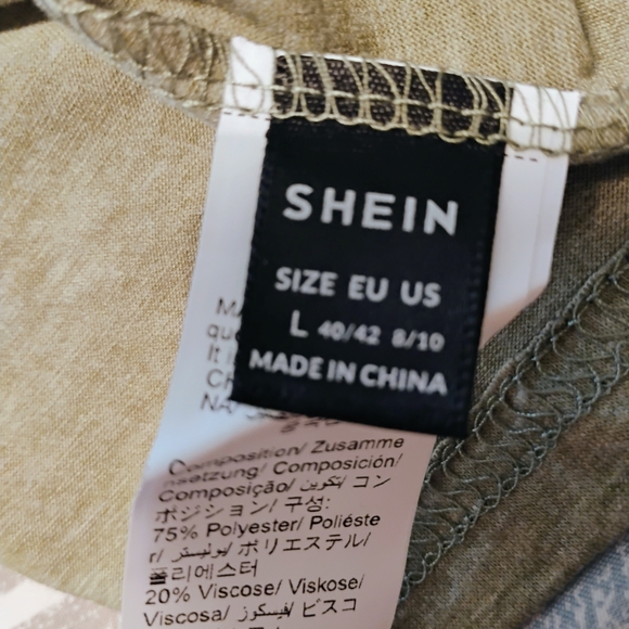 Green Cold Shoulder Top - Picture 6 of 6